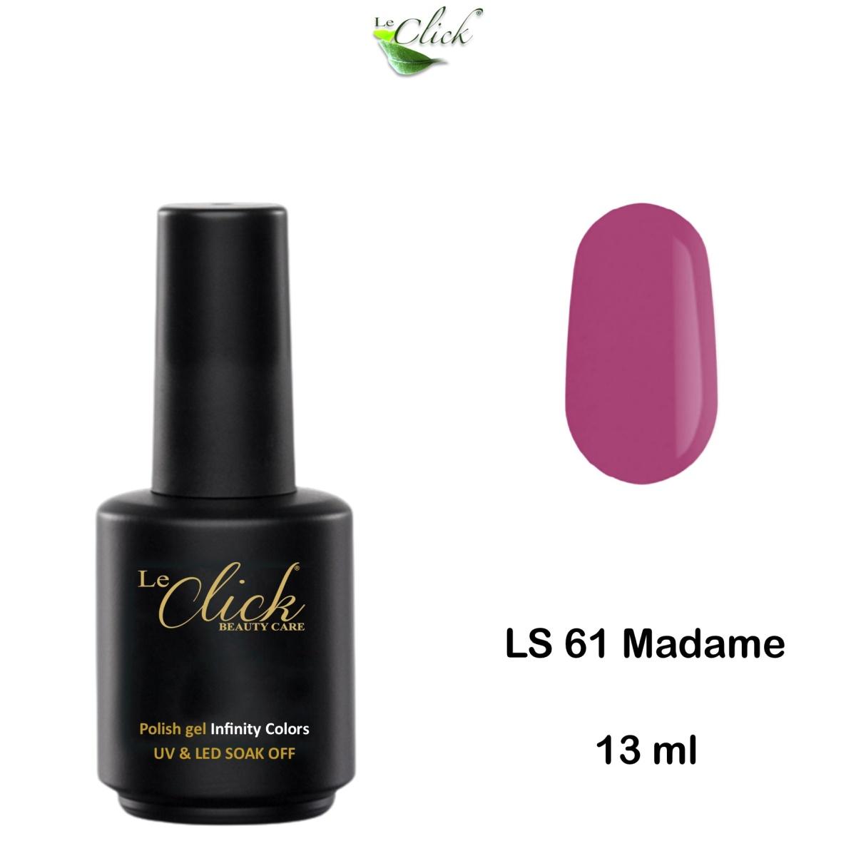 Le click Polish Gel Infinity ( LS-61 ) Madame 13 ml