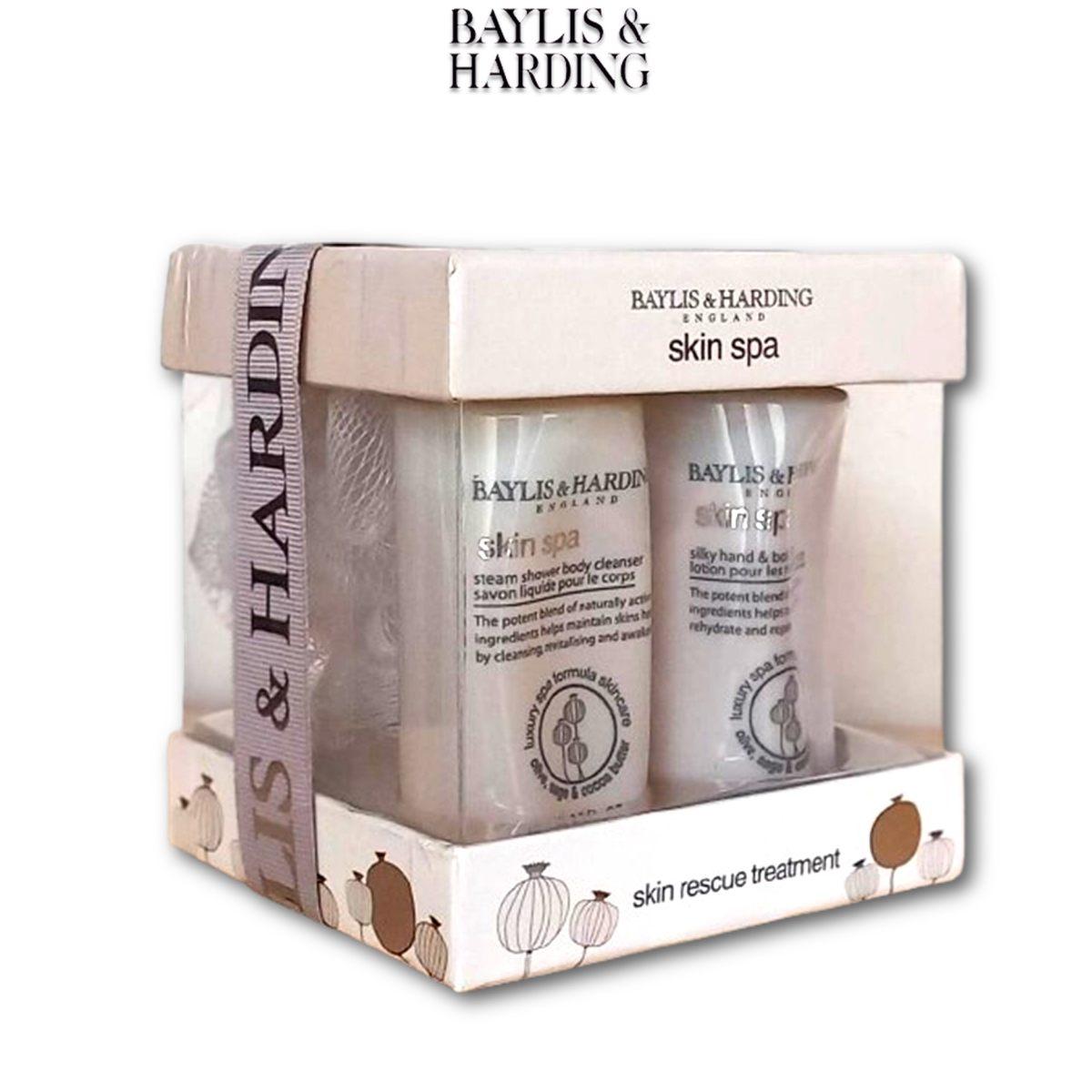 Baylis & Harding coffret sapone liquido + crema + spugna