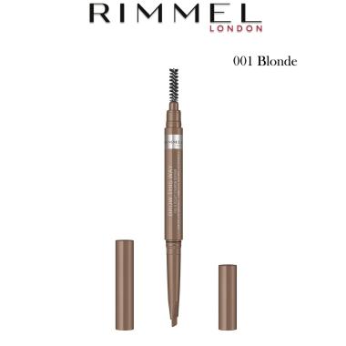 Rimmel Fill & Sculpt Eyebrow Definer ( Matita Sopracciglia Automatica ) 001 Blonde