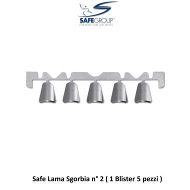 Safe Lama Sgorbia n 2 ( 1 Blister 5 pezzi )